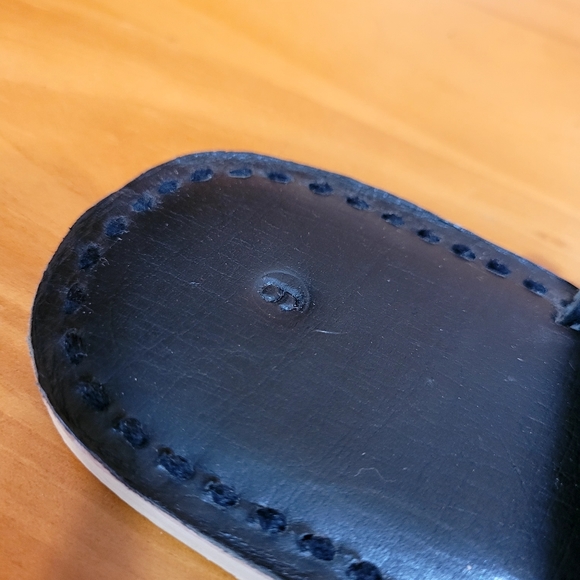 Frayed Edge Toe Loop Sandals - Picture 4 of 5